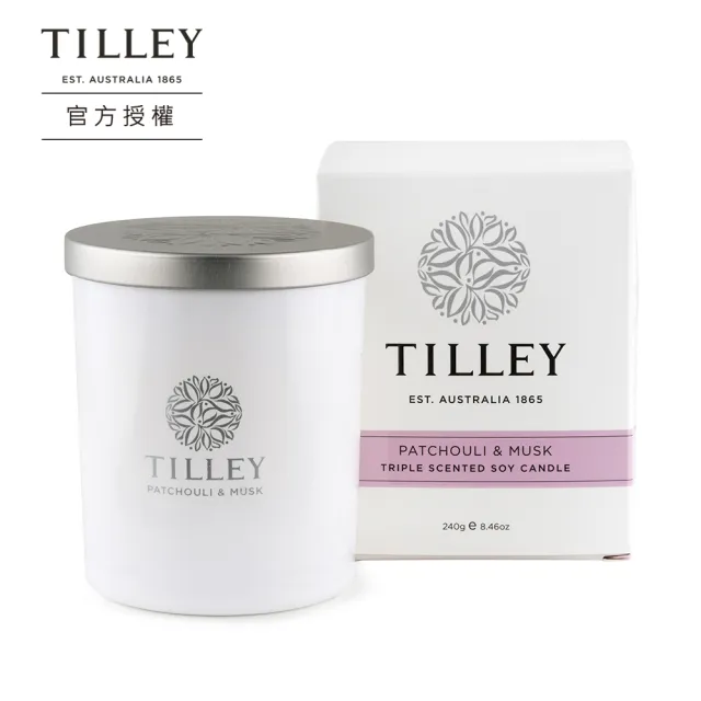 【Tilley 皇家特莉】澳洲原裝微醺大豆香氛蠟燭(任選4入)