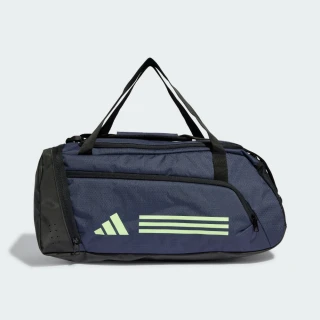 【adidas 愛迪達】ESSENTIALS 健身包(IR9821 訓練包 容量30 L 藍)