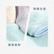 【MORINO】超細纖維舒柔鬆厚毛巾-3條組(80公分加長毛巾 棉花感鬆柔)