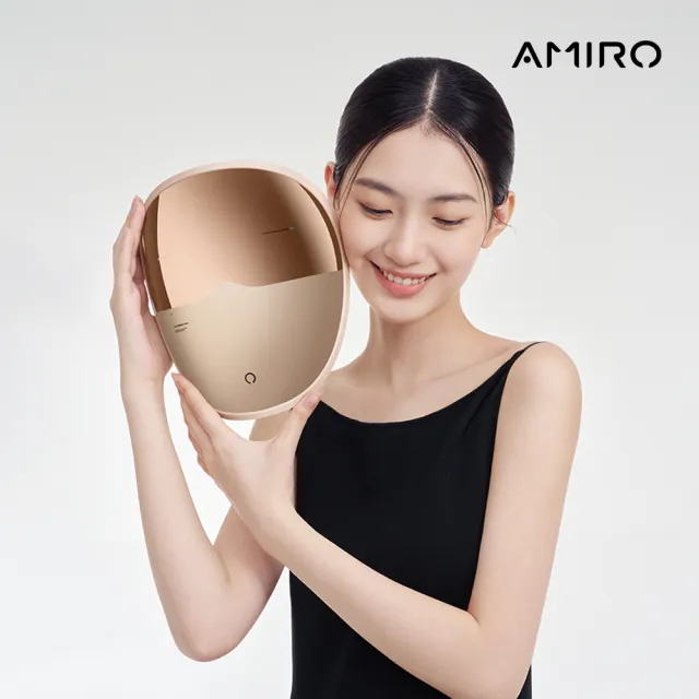 【AMIRO】L2 PRO 彩虹時光面罩(痘痘肌 小金盾 LED 淨痘 舒緩 亮膚 緊緻 淡化痘印 禮物 母親節)