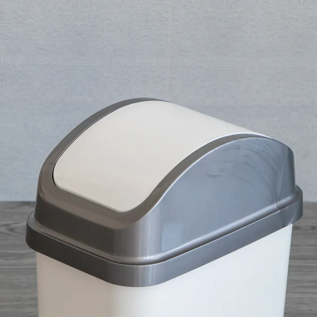 【KEYWAY 聯府】搖蓋垃圾桶10L（2入〉附蓋垃圾桶C310