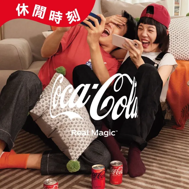 【Coca-Cola 可口可樂ZERO SUGAR】無糖零卡迷你罐200ml x8入/組