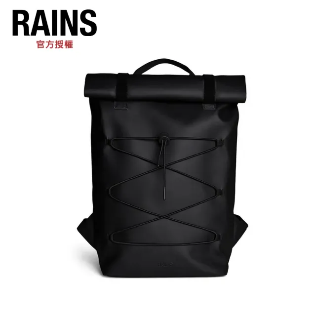 【Rains】Velcro Rolltop Backpack 防水捲蓋後背包(13640)