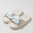 【SANRIO 三麗鷗】卡通系列EVA大頭像造型輕量柔軟透氣防水室內外浴室休閒涼拖鞋