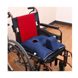 【納美生醫科技】防下滑防褥瘡輪椅專用坐墊(輪椅坐墊 褥瘡墊 輪椅防滑固定帶)
