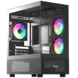 【微星平台】R7八核 Geforce RTX3050 WiN11{孤獨}電競電腦(R7-7800X3D/B650/64G D5/2TB)