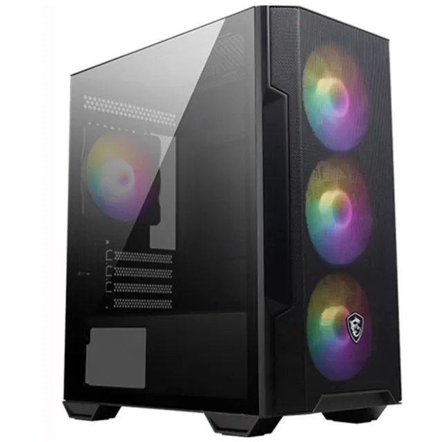 【微星平台】R7八核 Geforce RTX4060 WiN11P{灰暗}電競電腦(R7-7800X3D/B650/32G D5/500GB)