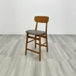 【H&D 東稻家居】瑪麗安實木吧檯椅/中島椅-2色