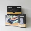 【Enders 恩德斯】桌上型炭烤爐 獨家組合(附搪瓷及鑄鐵烤盤+收納袋+3包紅木炭)