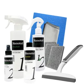 【Nanotol】衛浴鍍膜7件組/含稀釋噴罐(送3M 無痕雙層刮刀)