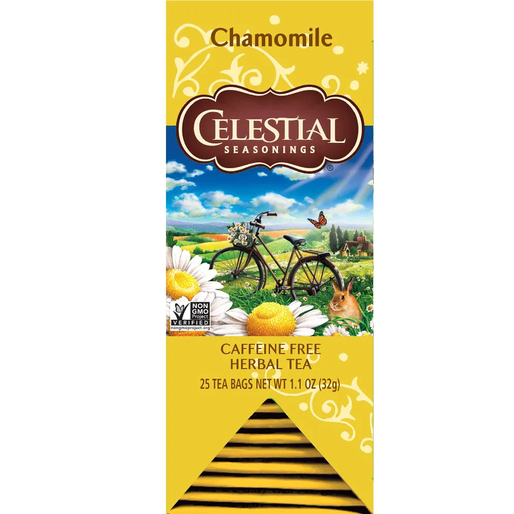 【即期品】Celestial 美國進口 洋甘菊茶6盒組(25獨立包 x 6)