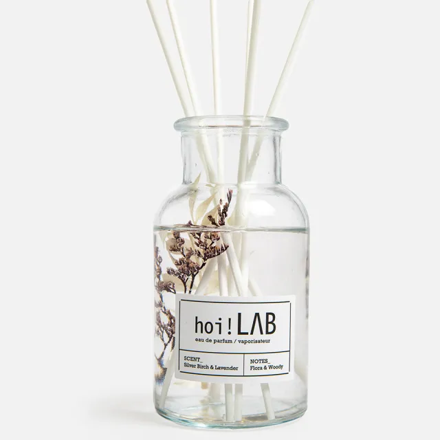 【hoi!LAB實驗室香氛】精油擴香+補充包+噴霧花香組合(任選3件超值組)