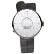 【klokers 庫克】KLOK-08-D1 白軸+單圈尼龍錶帶