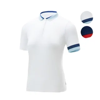 【HONMA 本間高爾夫】女款修身速乾POLO衫 日本高爾夫專業品牌(XS~L  白色、藍色任選HWJC707R910)