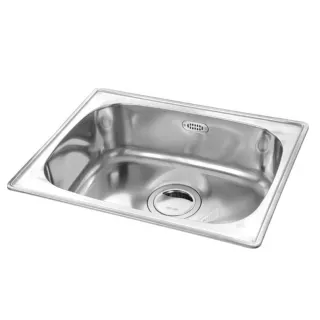 【DAY&DAY】304不鏽鋼水槽面-大橢圓單池-毛絲面-附ST後置型中提(DD0301-01)