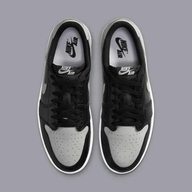 【NIKE 耐吉】休閒鞋 Air Jordan 1 Low OG Shadow 影子 黑灰 低筒 男鞋 CZ0790-003