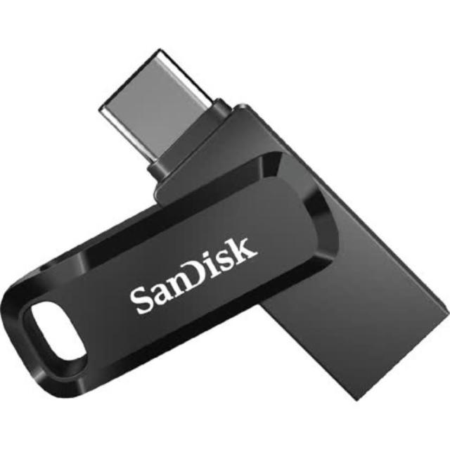【SanDisk 晟碟】[全新版]  512 GB Ultra Go USB3.2 TYPE-C 雙用隨身碟(高速讀取400MB/s 雙用隨身碟)