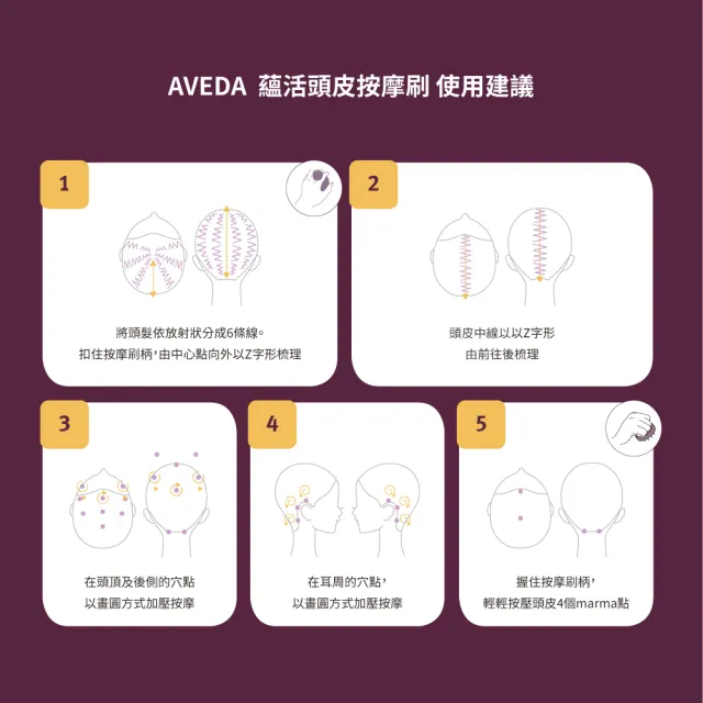 【AVEDA】蘊活頭皮按摩刷