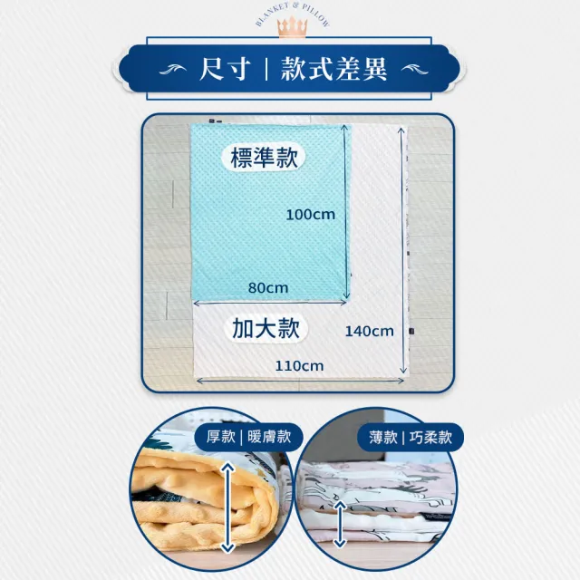 【La Millou】暖膚豆豆毯標準款(多款可選_彌月禮盒)