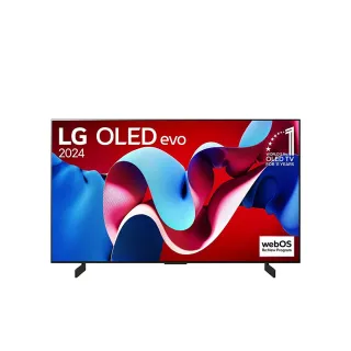 【LG 樂金】55型OLED evo C4 極緻系列 4K AI物聯網智慧電視(OLED55C4PTA)