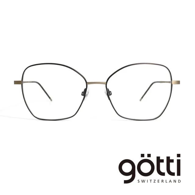 【Gotti】瑞士Gotti Switzerland 幾何流行款平光眼鏡(ALESI)