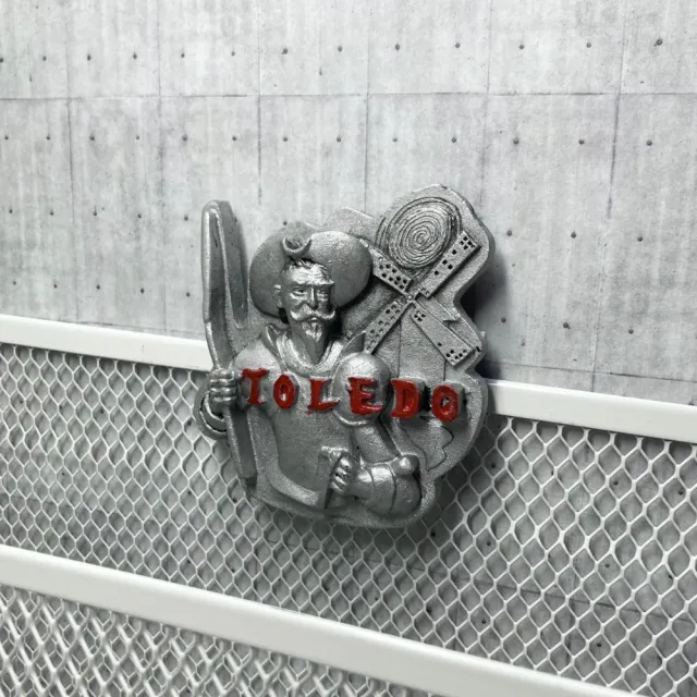 【A-ONE 匯旺】西班牙托雷多古城冰箱貼+西班牙 阿爾罕布拉宮Patch刺繡士氣章2件組文青吸鐵(C220+249)