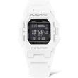 【CASIO 卡西歐】G-SHOCK 藍牙 簡約輕巧型 數位電子錶款 白 GD-B500-7_41.5mm