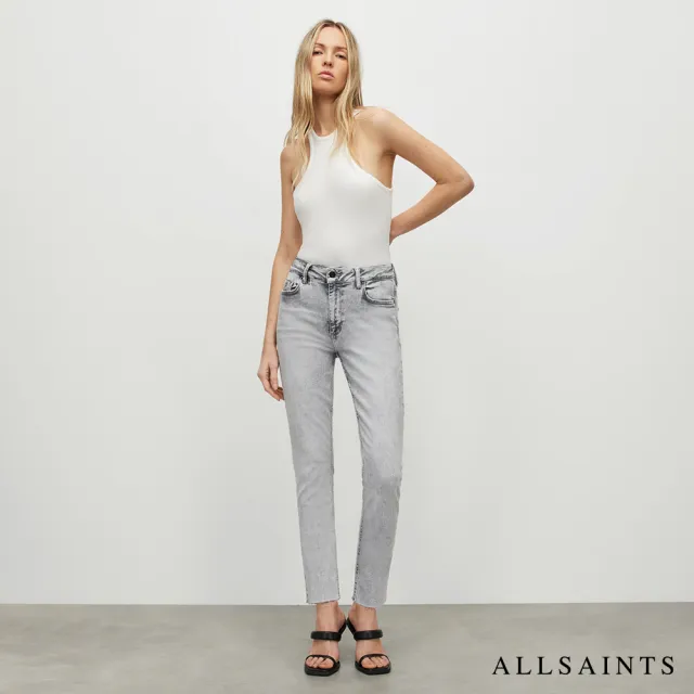 【ALLSAINTS】DAX 高腰緊身彈性牛仔褲 WE079Y(緊身版型)