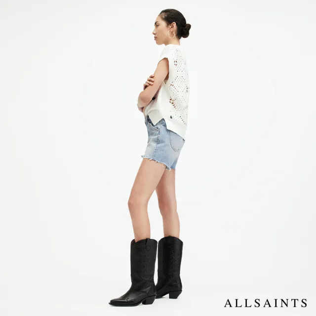 【ALLSAINTS】IDAHO 中腰牛仔短褲 WE516Z(修身版型)