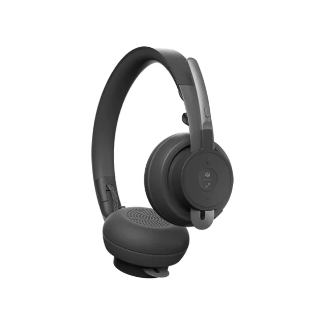 【Logitech 羅技】ZONE WIRELESS PLUS 全罩式降噪藍牙耳機-Microsoft Teams版(石墨灰)