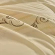 【織眠家族】緹花設計40支萊賽爾兩用被床包組-典雅樂章(雙人)