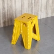 【SHUTER 樹德】貨櫃小折凳-5入折疊椅H40