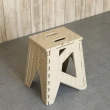 【SHUTER 樹德】貨櫃小折凳-1入折疊椅H40