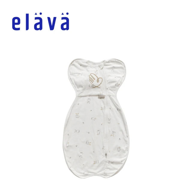 【Elava】韓國 嬰兒全包覆安撫包巾 0-6M(兔子迷宮/附舒眠墊)