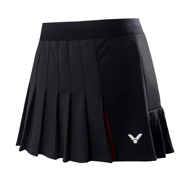 【VICTOR 勝利體育】針織運動短裙 褲裙(K-41300 A/C 白/黑)