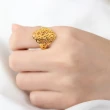 【迎鶴金品】黃金9999貴族戒指(1.39錢)