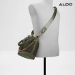 【ALDO】AUEN-微甜質感編織束口水桶包-女包(綠色)