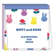 【小禮堂】Miffy 米飛兔 迷你便條本 - 玫瑰款(平輸品)