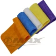 PVA仿麂皮瞬間涼感領巾4入組合包-顏色隨機出貨(99x14cm-1入+方巾3入)