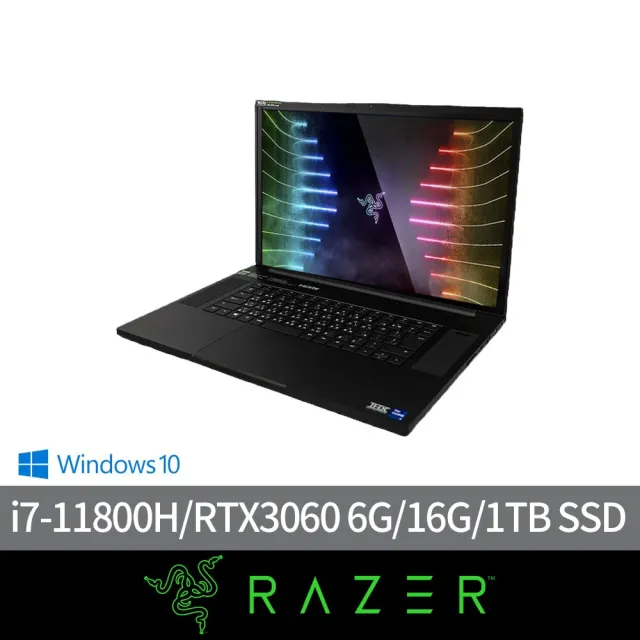 【Razer 雷蛇】★福利品★17吋i7 RTX3060電競筆電(RZ09-0406AJA3-R3J1/i7-11800H/16GB/1TB SSD/Win10)