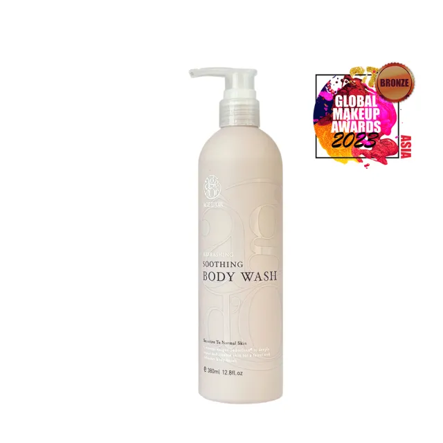 【AGED’OR 奇蹟莊園】植萃保濕沐浴乳380ml(保濕沐浴乳/植萃沐浴乳/無患子沐浴乳)