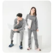 【MI MI LEO】3件組-台灣製舒適保暖刷毛居家衣褲(舒適 安心睡眠)