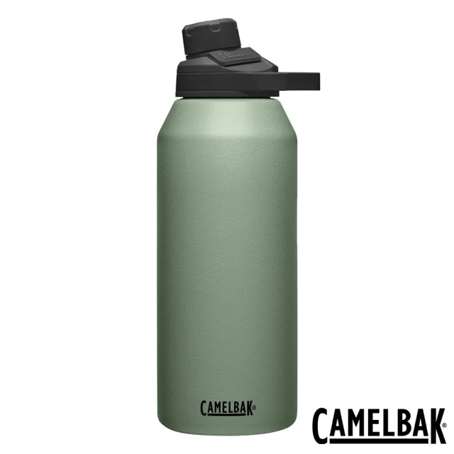 【CAMELBAK】1200ml Chute Mag不鏽鋼戶外運動保溫保冰瓶 灰綠(運動水壺/保冰保溫水壺/運動水瓶)