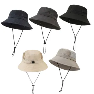 【SUNLY】速乾掛包漁夫帽 可折疊收納登山帽 透氣盆帽 防曬遮陽帽 釣魚帽YF050