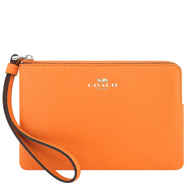 【COACH】大C PVC/皮革手拿包/識別證件夾(多款多色任選/交換禮物)