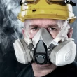 【SAM】防毒面具 防塵面罩 呼吸防護具 噴漆裝修 濾毒口罩 851-ST3M6200(防毒面具面罩 呼吸道防護)