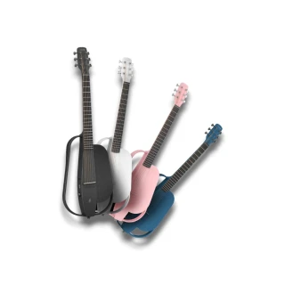 【ENYA】未來科技智能吉他 NEXG 二代模組碳纖維電木吉他／黑色 藍色(電吉他 智能吉他 木吉他 旅行吉他)