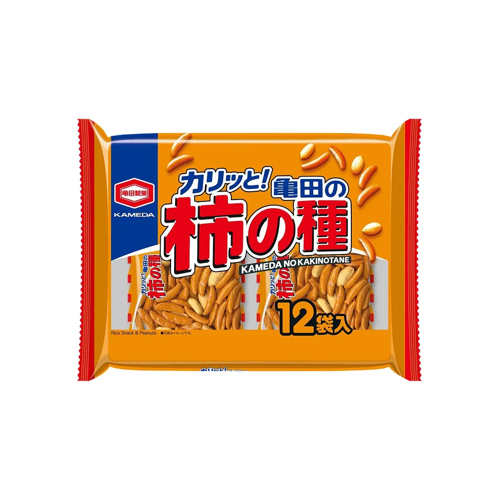 【龜田製果】柿種米果12袋(360g/包)