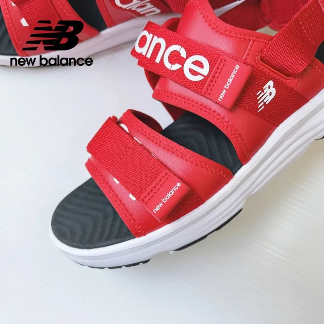 【NEW BALANCE】NB 涼拖鞋_中性_紅色_SUA750B3-D
