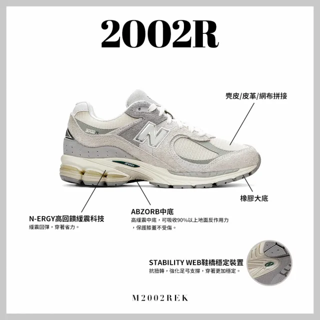 【NEW BALANCE】NB 2002R復古鞋/運動鞋_男鞋/女鞋_米灰色_M2002REK-D_M2002REL-D
